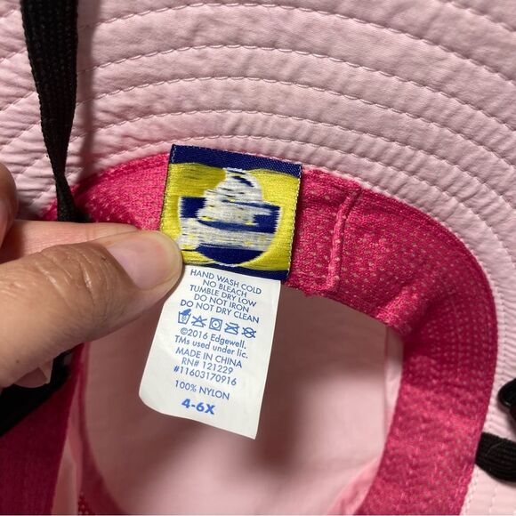 BANANA BOAT Pink Safari Bucket Sun Hat Girls Size 4 to 6X - Picture 7 of 10